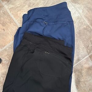 Infinity uniform Women's Black and Navy Joggers